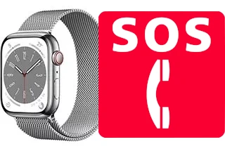 Emergency calls on Apple Watch Series 8