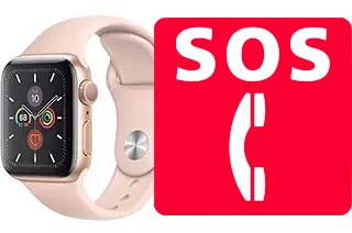 Emergency calls on Apple Watch Series 5 Aluminum