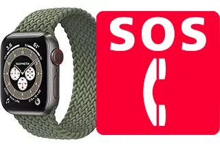 Emergency calls on Apple Watch Edition Series 6