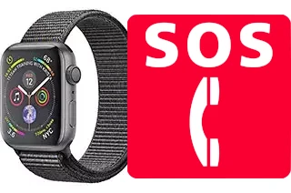 Emergency calls on Apple Watch Series 4 Aluminum