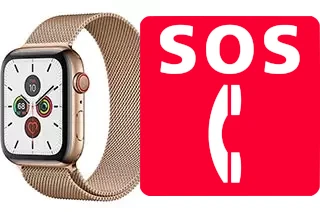 Emergency calls on Apple Watch Series 5