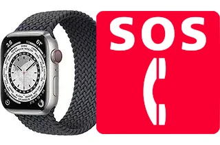 Emergency calls on Apple Watch Edition Series 7