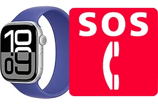 Emergency calls on Apple Watch Series 10 Aluminum