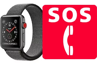 Emergency calls on Apple Watch Series 3 Aluminum