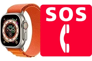 Emergency calls on Apple Watch Ultra