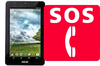 Emergency calls on Asus Memo Pad ME172V