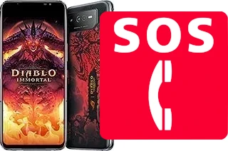 Emergency calls on Asus ROG Phone 6 Diablo Immortal Edition