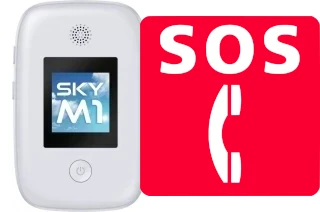 Emergency calls on Cloud Mobile Sky M1