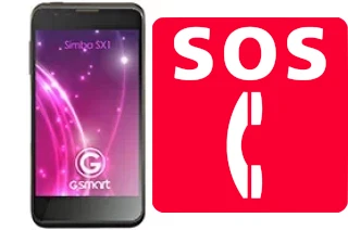 Emergency calls on Gigabyte GSmart Simba SX1