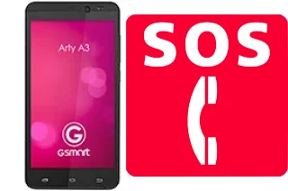 Emergency calls on Gigabyte GSmart Arty A3