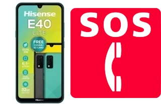 Emergency calls on HiSense E40 LITE