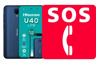 Emergency calls on HiSense U40 Lite