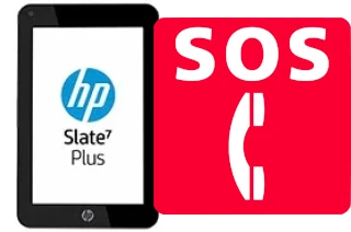 Emergency calls on HP Slate7 Plus