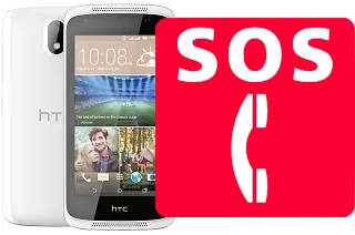 Emergency calls on HTC Desire 326G dual sim