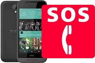 Emergency calls on HTC Desire 520