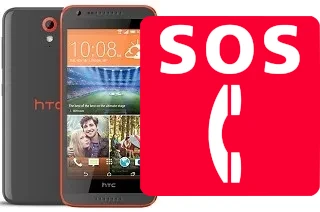 Emergency calls on HTC Desire 620G