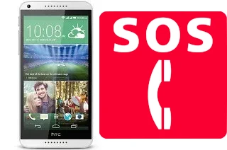 Emergency calls on HTC Desire 816 dual sim