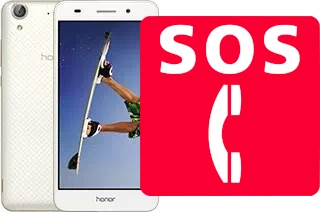 Emergency calls on Huawei Honor Holly 3