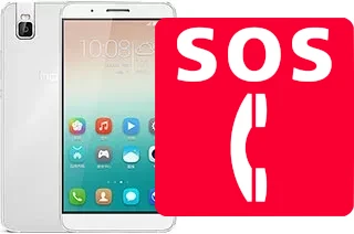 Emergency calls on Huawei Honor 7i