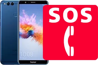 Emergency calls on Huawei Honor 7X