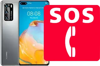 Emergency calls on Huawei P40