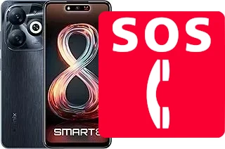 Emergency calls on Infinix Smart 8 (India)