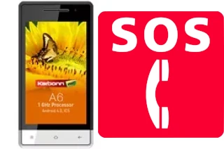 Emergency calls on Karbonn A6