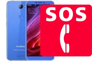 Emergency calls on Koobee S509