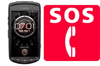 Emergency calls on Kyocera Torque KC-S701