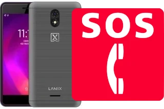 Emergency calls on Lanix X550