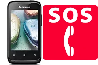 Emergency calls on Lenovo A269i