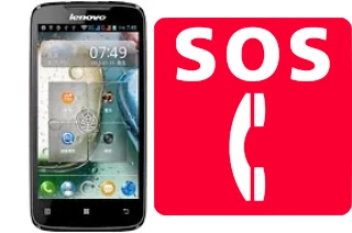 Emergency calls on Lenovo A390