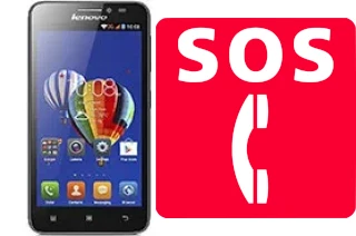 Emergency calls on Lenovo A606