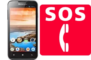 Emergency calls on Lenovo A680