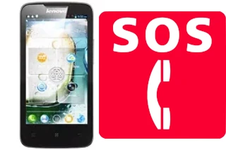 Emergency calls on Lenovo A820