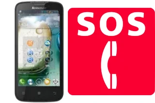 Emergency calls on Lenovo A830