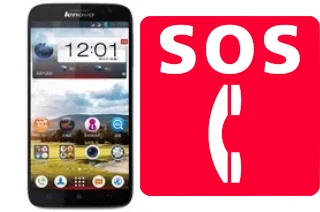 Emergency calls on Lenovo A850