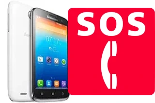 Emergency calls on Lenovo A859