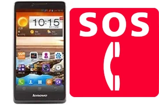 Emergency calls on Lenovo A880