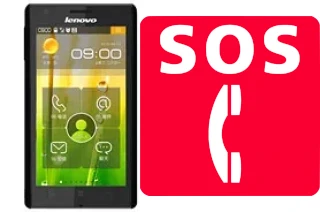 Emergency calls on Lenovo K800