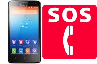 Emergency calls on Lenovo S660