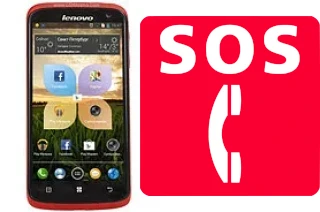 Emergency calls on Lenovo S820