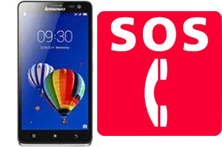 Emergency calls on Lenovo S856