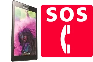 Emergency calls on Lenovo Tab 2 A7-10