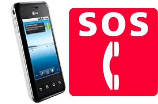 Emergency calls on LG Optimus Chic E720