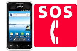 Emergency calls on LG Optimus Elite LS696