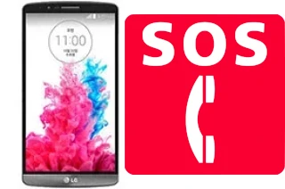 Emergency calls on LG G3 Screen