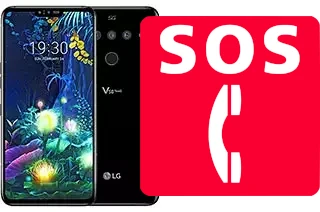 Emergency calls on LG V50 ThinQ 5G