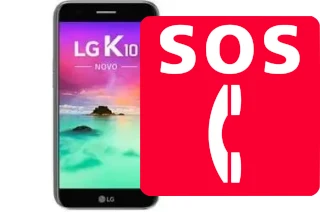 Emergency calls on LG K10 Novo