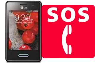 Emergency calls on LG Optimus L3 II E430